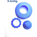 Miniatyrbillede 3 af 3: Pool indløbsdyse, 360° rotation, kompatibel med Intex Bestway, pool udløbsdyse, ventilationstilslutning Ø32/38 blå