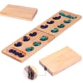 Mancala Brettspill – Sammenleggbart Edelsten Strategi Tellerleke**B B