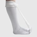 Miniatyrbillede 7 af 8: Plantar Fasciitis Sokker Hælbeskyttelse SORT L sort black L