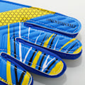 Miniatyrbillede 5 af 10: Målmandshandsker til børn Fodboldhandsker BLÅ STØRRELSE 5 blå blue size 5