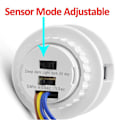 Miniatyrbild 5 av 5: Mini PIR-sensordetektor Smart 220v LED PIR Infraröd rörelsesensor