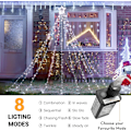 Miniatyrbilde 2 av 7: Julelys, 317 LED 10 fot x 9 Utendørs Juledekorasjonslys