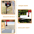 Miniatyrbillede 8 af 8: Email flag Roterende rødt flag 1 stk[qb] 1Pc