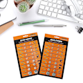 Miniatyrbilde 2 av 4: 18 stk alkaliske cellebatterier sett Ag1/lr621 Ag3/lr41 Ag4/lr626 Ag10/lr1130 Ag13/lr44 Cr2032 myntbatterier for klokke