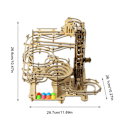 Miniatyrbild 3 av 3: 3D Träpussel Mekaniskt Rolig Intellektuell Leksak för Födelsedag Julgåva log color
