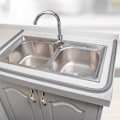 Miniatyrbilde 4 av 5: Dusjbarriere i grått, 50 cm Grey 50 cm