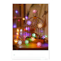 Miniatyrbild 5 av 7: Batteridrivna 6M 40LED Dubbla Lager Blommor LED-Ljusslingor - Fungerar för Julbröllop