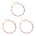Pikkukuva 4 / 5: 1/2/3/5 helmen kaulakoru helmillä choker säädettävä ketju boho tyyppi 2 Type 2 3PCS