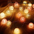 Miniatyrbillede 4 af 5: Bomuldsbold Lysstreng, Indretning Dekoration Jul Dekoration, 3M 20 LED Lysbold, Piger, Prinsesser, Børn, Babyer, Bryllup Soveværelse
