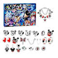Miniatyrbillede 1 af 4: Anime Disney Lilo & Stitch Legering Charm Tilbehør Julekalender Armbånd Halsk Ornamenter DIY Smykker Nedtællingskalender-Y3 A
