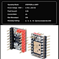 Miniatyrbillede 4 af 5: TMC2209 Steppermotordrivermodul 3D-printercontrollerkort