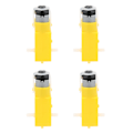 Pikkukuva 1 / 8: 4 kpl TT-moottorin vaihde kaksoisakselivaihteinen sähkökäyttö DC 3-12V DIY-älyautolelurobotille