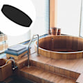 Miniatyrbild 5 av 5: Runt poolskydd solskydd för swimmingpooler vattentätt 100 UV-resistent skydd för spa 190T för utomhus spa badkar 190 30cm[qb]