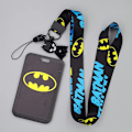 Miniatyrbild 4 av 6: Ny Marvel PVC-korthållare Spiderman Captain America Iron Man Superhjälte Anime Print Student Campus Kortfodral Lanyard ID-kort Xhmw12