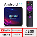 Miniatyrbillede 1 af 4: Multimedia BOX Smart TV H96 Max V114 GB + 64 GB set-top box Android 11 Wifi, 4K, Youtube