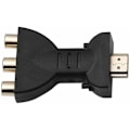 Miniatyrbild 1 av 4: Röd Vit Gul HDMI-adapter HDMI till AV-omvandlare hdmi till av-adapter