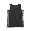 Miniatyrbild 4 av 5: Haleychan Damkläder Tomboy Bröstbindande Baddräkt Trans Lesbisk Tank Top Pullover Korsett Baddräkt Platt Bröst S-3xl (endast simväst -hg Svart-Grå Black-Gray XXL