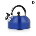 3L Vihlovalla tekanna platt botten rostfritt stål tekanna（BT） Deep blue