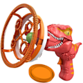 Miniatyrbillede 1 af 5: Dinosaur Boblepistol Boblemaskine Bobleblæser Legetøj til Børn og Småbørn EDIT