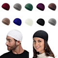 Pikkukuva 5 / 10: Muslimi-pipo neulottu hattu VAALEANHARMAA LIGHT GREY