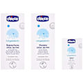 Miniatyrbillede 3 af 4: Chicco - baby moment sæt blå 3203 - 8033828710266 (import efn it)