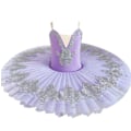 Miniatyrbilde 3 av 5: Jente ballett tutu kjole svane dans forestilling kostymer blå blue 140cm