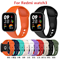Miniatyrbilde 3 av 5: Offisiell håndleddsrem for Xiaomi Redmi Watch 3 Myk silikon erstatningsarmbånd Fargerem for Redmi Watch3 Aktivt armbånd 7