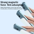 Miniatyrbilde 2 av 4: 10000mAh Bærbar Trådløs Lader Macsafe Ekstra Backup Ekstern Magnetisk Batteripakke Power Bank for iPhone 13 14 15 Pro white