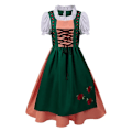 Miniatyrbild 1 av 7: Mub- Kvinnors bayerska oktoberfest tyska öl Wench cosplay kostym Vuxen Oktoberfest Dirndl klänning med förkläde öl flicka Fancy klänning 1 G 1 Z 1 1 L