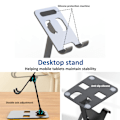 Miniatyrbilde 3 av 5: Tablettstativ for skrivebord, stabilt tablettstativ, sammenleggbart og