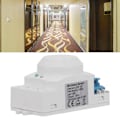 Miniatyrbillede 4 af 8: 360 graders detektion intelligent mikrobølge bevægelsessensor switch 220-240V
