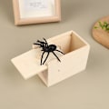 Miniatyrbillede 1 af 8: Spider Prank Scare Box Edderkop i en Æske Joke Gave Gag Træk Legetøj