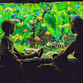 Pikkukuva 6 / 10: 10 kpl Ocean Tropical Fish Uivat kalat Teko-trooppinen kala Random color Random color