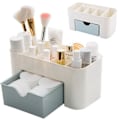 Miniatyrbillede 1 af 3: Make-up stand Organizer / Make-up opbevaring - Organiser din makeup Hvid