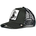 Miniatyrbild 2 av 2: Svart Panther Mesh Cap för vuxna, sommarbaseballkeps, Trucker Cap W-WELLNGS Horse - Light Green