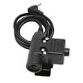 Pikkukuva 3 / 11: MH U94 PTT-kaapeliadapteri Plug and Play -kuulokemikrofoni Push to Talk -adapterikaapeli YAESU FT 60r VX 3r VX2R VX5r VX2r -laitteille