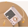 Miniatyrbillede 4 af 5: Retro bærbar lyd, nostalgisk mini Bluetooth-højttaler