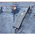 Pikkukuva 5 / 5: 4 kpl Denim-vyötärön pidennykseen tarkoitettua nappia farkuille ja hameille Comfy Metal