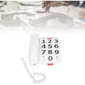 Miniatyrbillede 3 af 5: DARTEL BORDTELEFON MED STORE KNAPPER