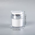 Miniatyrbild 1 av 5: 15/30/50ml Vakuumluftfria pumpburkar Kosmetisk behållare 30ML