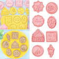 Miniatyrbilde 5 av 5: 8 stk/sett Eid Mubarak-form Ramadan Mubarak-kakekutter