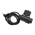 Pikkukuva 7 / 11: MH U94 PTT-kaapeliadapteri Plug and Play -kuulokemikrofoni Push to Talk -adapterikaapeli YAESU FT 60r VX 3r VX2R VX5r VX2r -laitteille