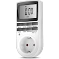 Miniatyrbillede 5 af 5: 1 x Digital Timer Ur, Timer Stikkontakt Digital Stikkontakt med stort LCD-display og 10 x programmerbare programmer og tilfældig anti-tyveri digital timer