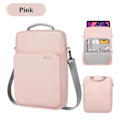 Miniatyrbillede 1 af 5: Rosa Messenger Laptop Taske til MacBook Air Pro M1 M2 iPad 9