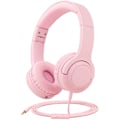 Miniatyrbillede 1 af 10: Picun Q2 kablede børnehovedtelefoner, 3,5 mm, lyserød - Perfekt pink