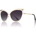 Miniatyrbilde 1 av 7: Trendy Oversized Solbriller for Kvinner Polariserte Cat Eye Cute UV400 Beskyttelse Grå Linse Gray Lens Model B