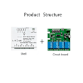 Miniatyrbilde 2 av 5: 4ch Wifi Smart Switch+rf433 Fjernkontroll 85-265v 2.4g Wifi Smartlife Hjemmeautomatisering Modul For Iftt Alex