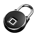 Miniatyrbillede 5 af 5: Starlight Fingerprint Keyless Vandtæt Bluetooth Smart Hænglås,
