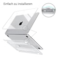 Miniatyrbild 5 av 5: Fodral Kompatibelt med NYA MacBook Air 13,6 tum M2 A2681, 2022 Release, Ultra Tunnt Slätt Hardskal Skyddande Fodral, Kristallklart