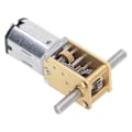 Miniatyrbilde 5 av 8: Turbo snekkegir motor Micro Brush DC3V 4RPM 2 akse Mini reduksjon med fast sete for Smart Car